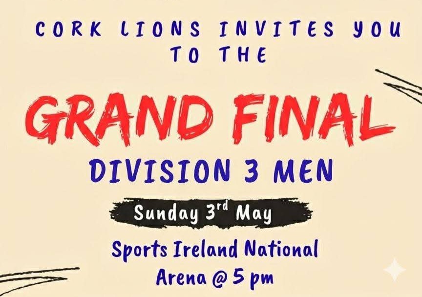 അയർലണ്ടിലെ മലയാളികൾക്ക് അഭിമാനമായി Cork Lions വോളിബോൾ ടീം ഫൈനലിൽ